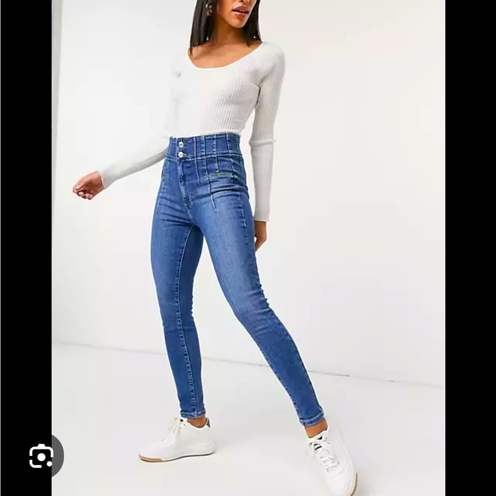 Free People Jayde High Rise Skinny Jeans